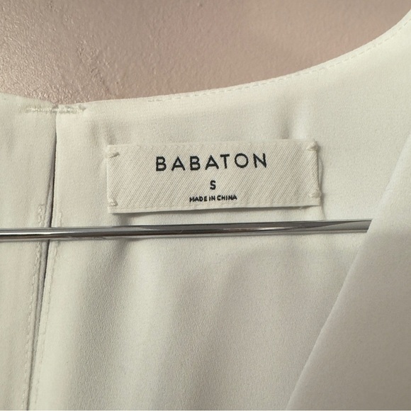Aritzia Babaton Maddox Blouse White Women Size S - Picture 6 of 10